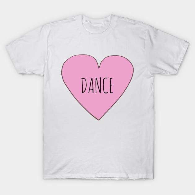 Love Dance T-Shirt by wanungara